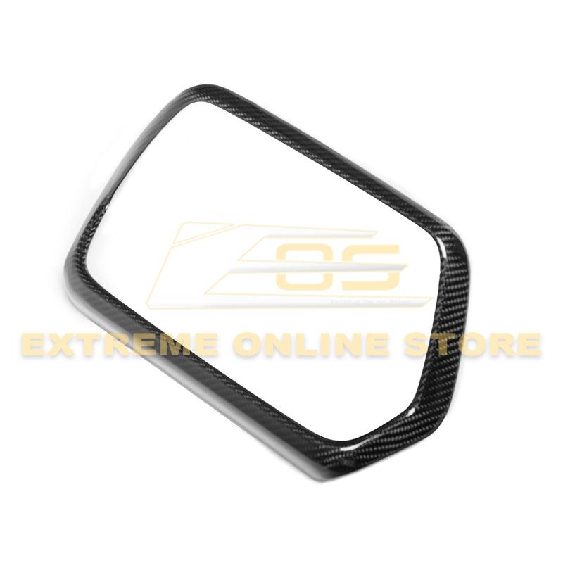 6th Gen Camaro Dash Panel Radio Carbon Fiber Trim Cover