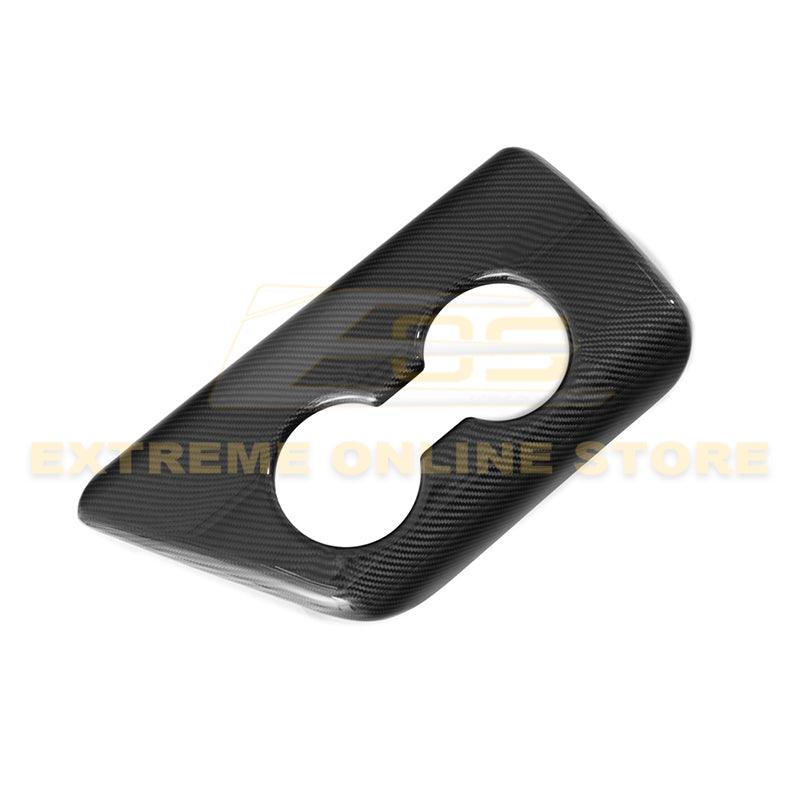 2020-Up Toyota Supra Carbon Fiber Center Console Panel Cover