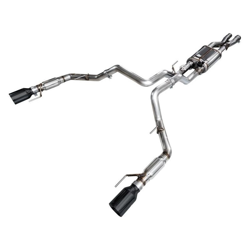 AWE Gen 3 Ford Raptor SwitchPath Exhaust - Diamond Black Tips