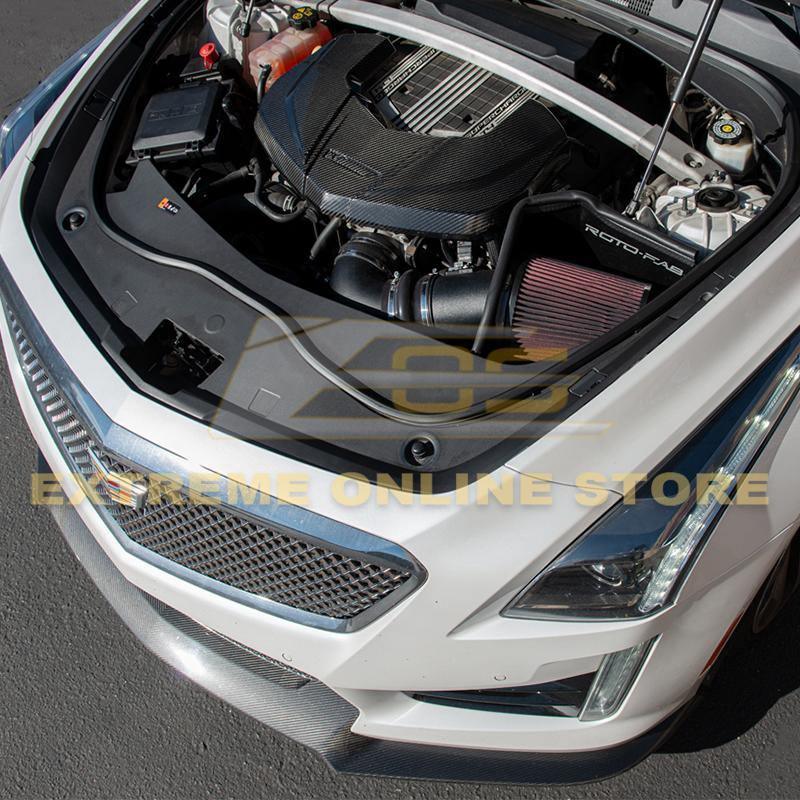 2016-Up Cadillac CTS-V Carbon Fiber Front Engine Cover