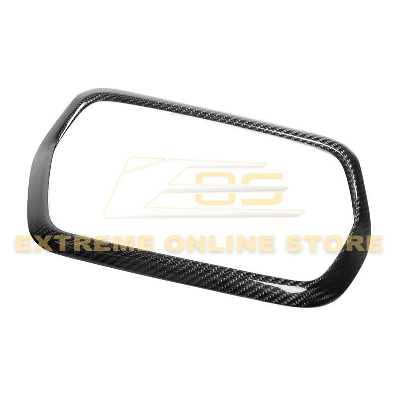 6th Gen Camaro Dash Panel Radio Carbon Fiber Trim Cover