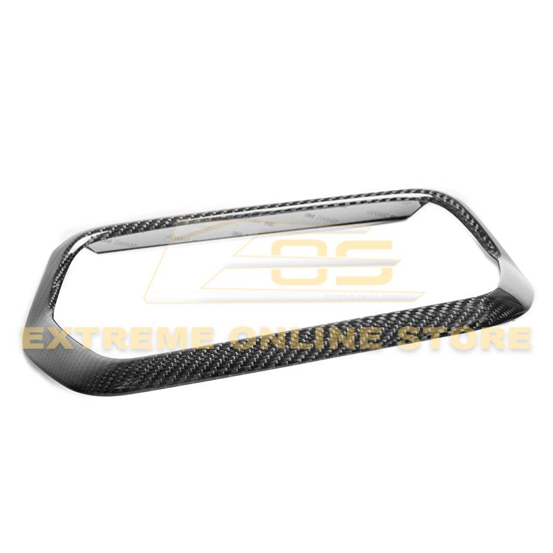 6th Gen Camaro Dash Panel Radio Carbon Fiber Trim Cover