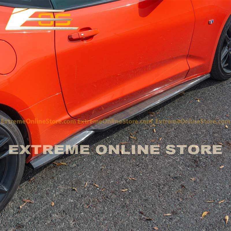 Camaro T6 Front Splitter Lip & Side Skirts Rocker Panels