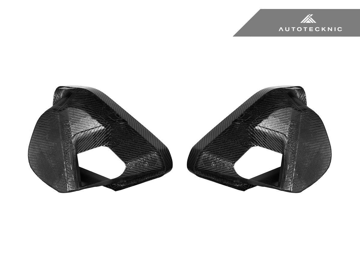 AutoTecknic Carbon Fiber Front Bumper Air Vent Set - G06 X6 M-Sport LCI