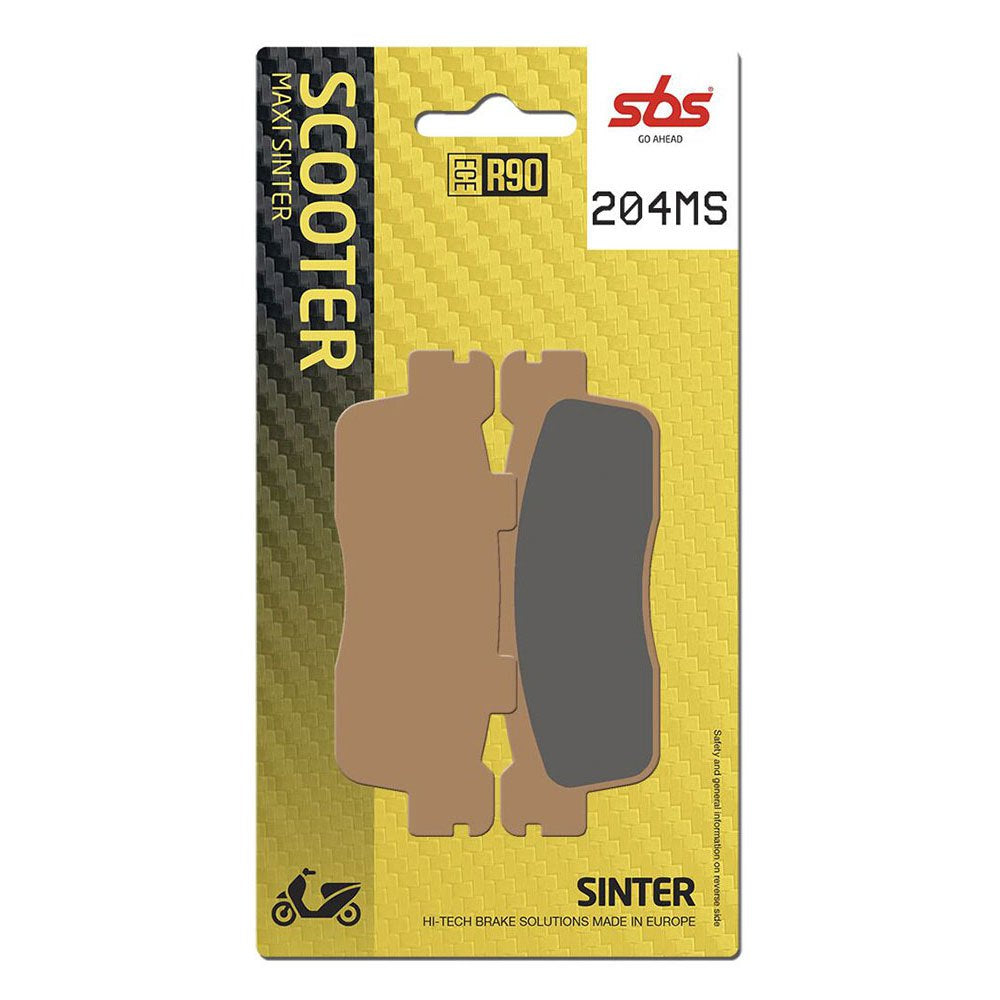 SBS Scooter Hi-Tech 204MS Sintered Brake Pads