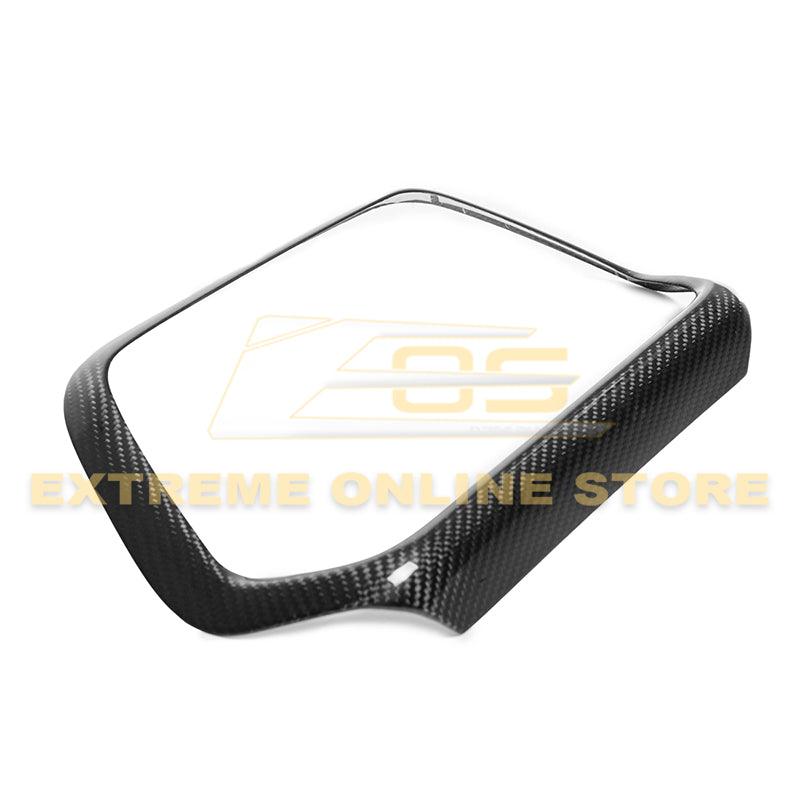 6th Gen Camaro Dash Panel Radio Carbon Fiber Trim Cover