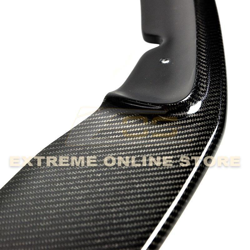 2013-14 Ford Focus ST Carbon Fiber / Primer Black Front Splitter Lip