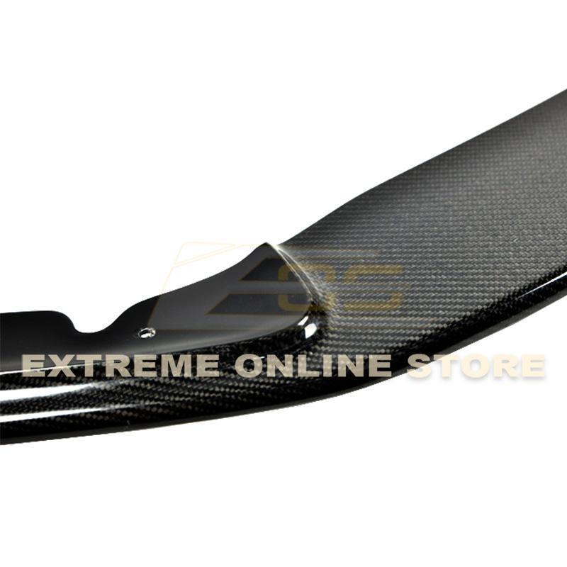 2013-14 Ford Focus ST Carbon Fiber / Primer Black Front Splitter Lip