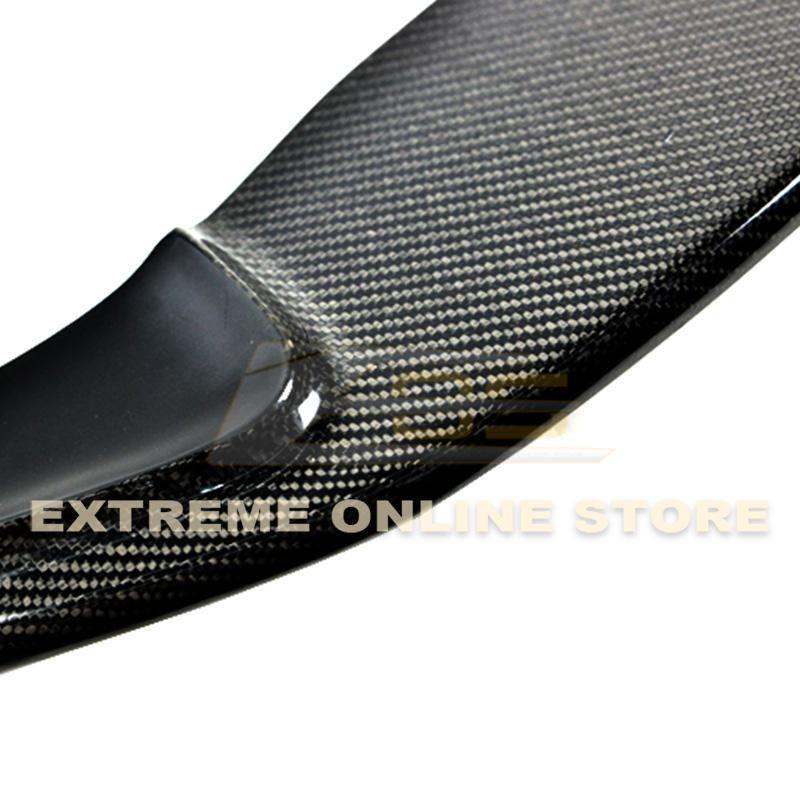 2013-14 Ford Focus ST Carbon Fiber / Primer Black Front Splitter Lip