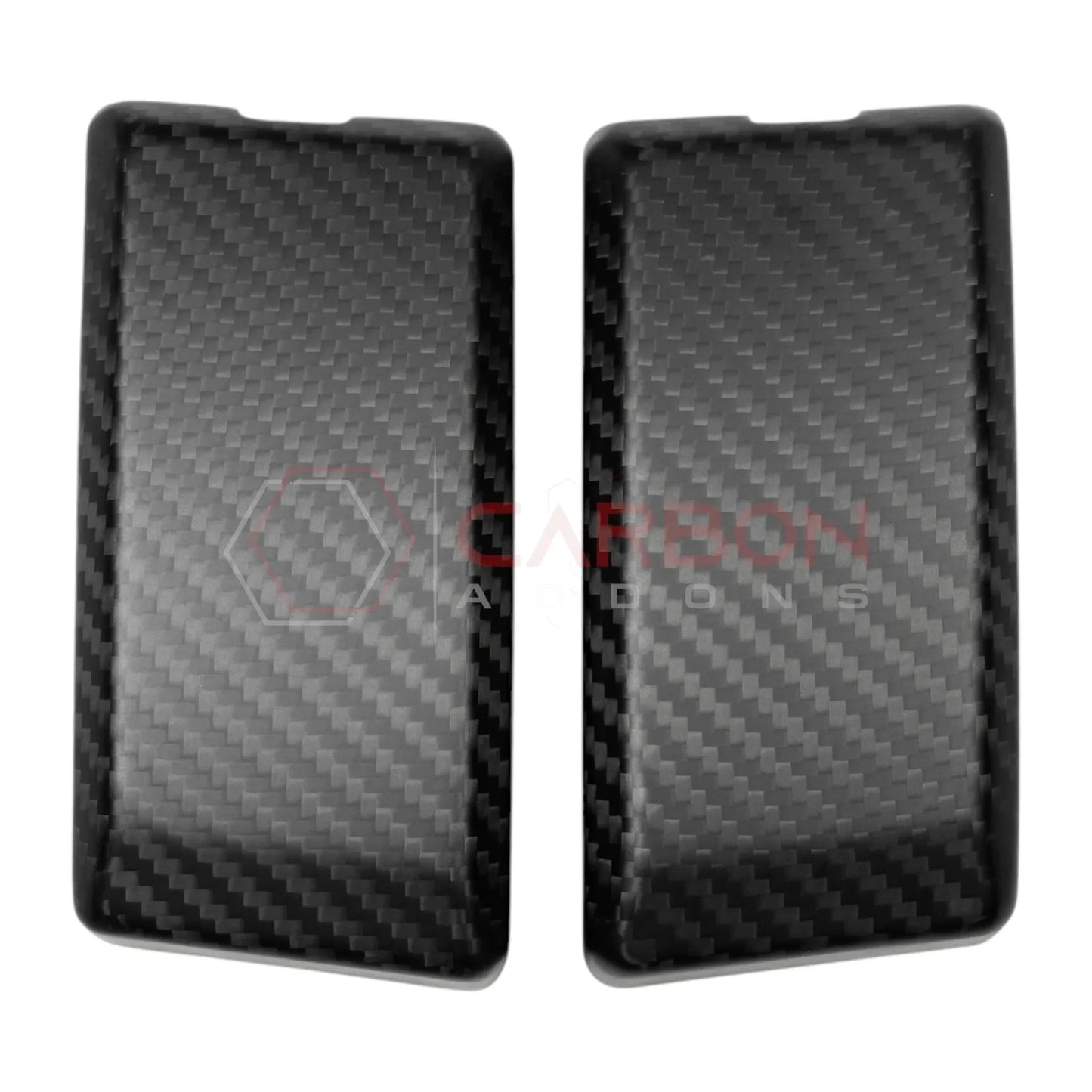 Real Carbon Fiber Front Roof Rack Mount Cover Trim Covers For 2021+ Bronco