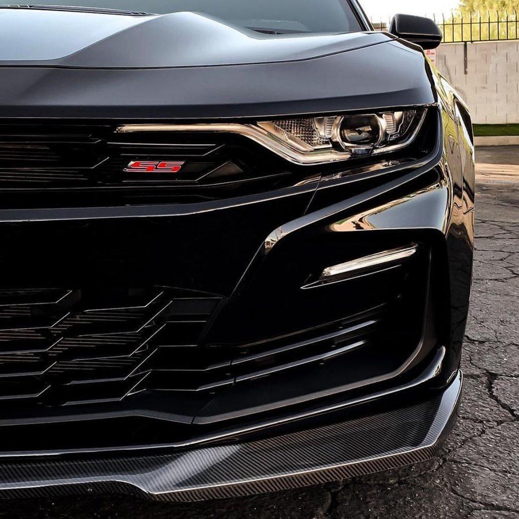 2019-Up Camaro Carbon Fiber ZL1 Conversion Front Splitter Lip