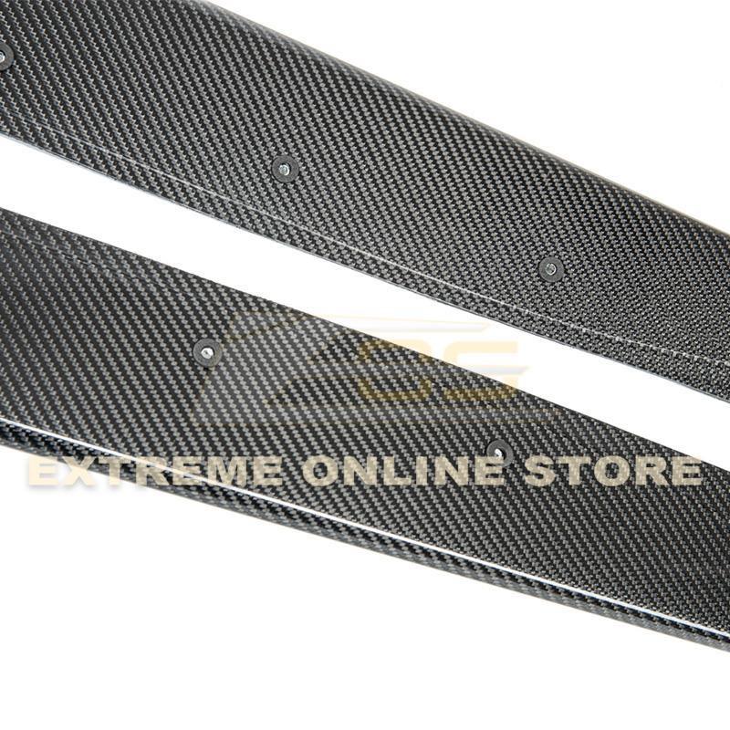 2014-20 BMW F80 M3 Extended Carbon Fiber Side Skirts Rocker Panels