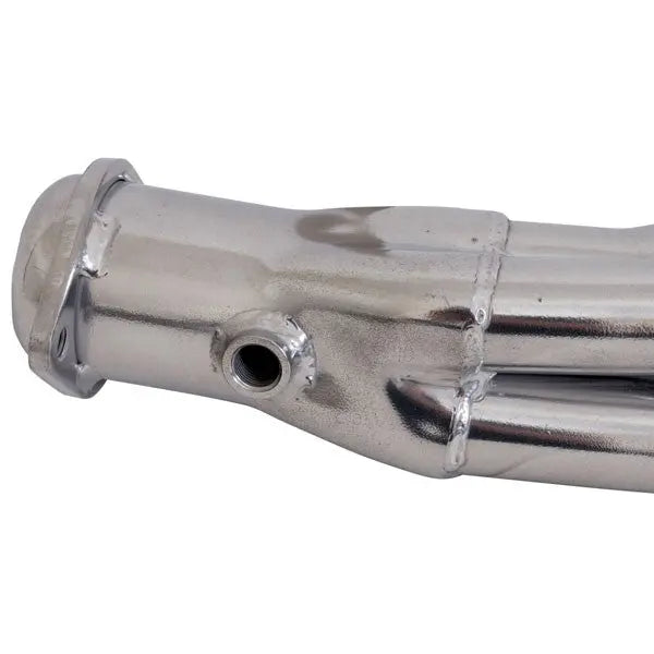 Ford Mustang 5.0L 1-5/8 Long Tube Exhaust Headers Polished Silver Ceramic 79-93