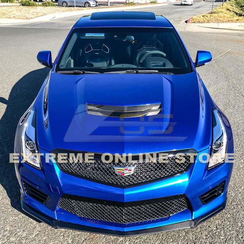 2016-Up Cadillac ATS-V Carbon Fiber Front Splitter