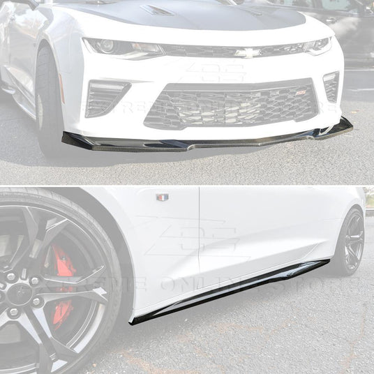 Camaro SS | ZL1 Front Splitter Lip & Side Skirts Rocker Panels