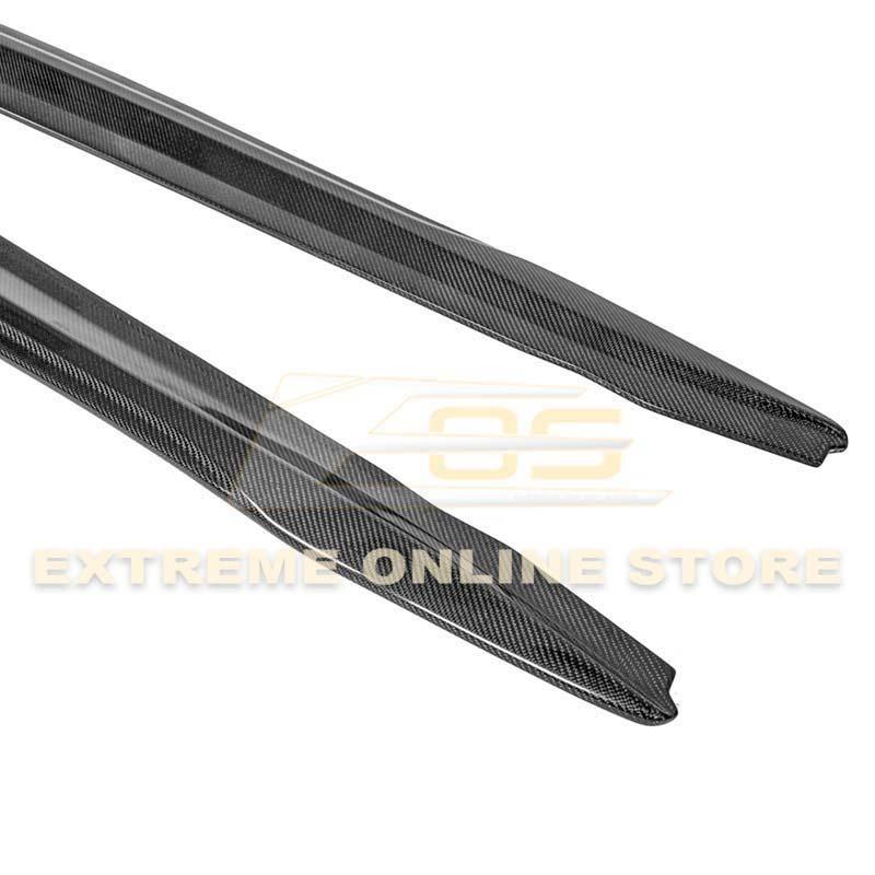 2016-19 Cadillac ATS-V Carbon Fiber Side Skirts Rocker Panels