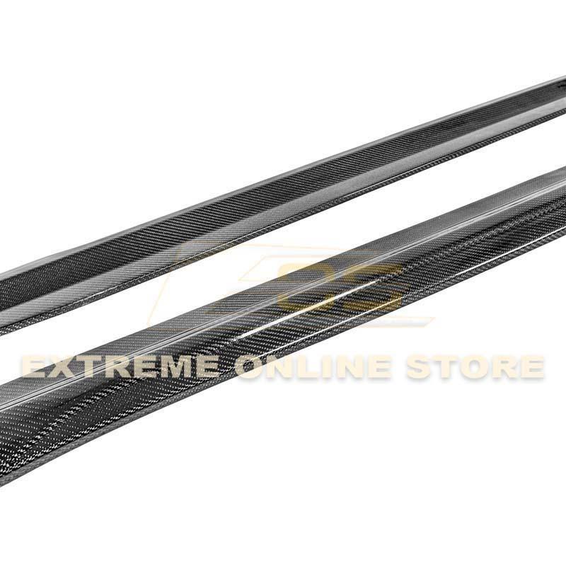 2016-19 Cadillac ATS-V Carbon Fiber Side Skirts Rocker Panels