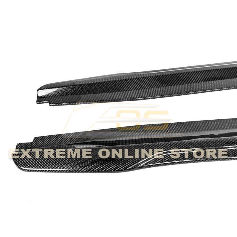 2016-19 Cadillac ATS-V Carbon Fiber Side Skirts Rocker Panels