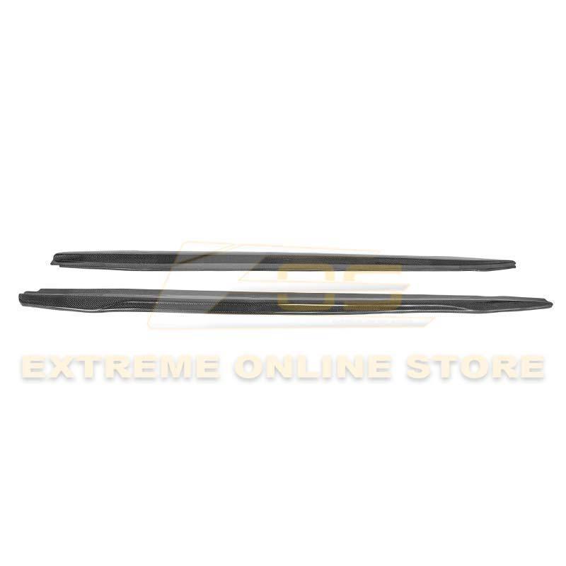 2016-19 Cadillac ATS-V Carbon Fiber Side Skirts Rocker Panels
