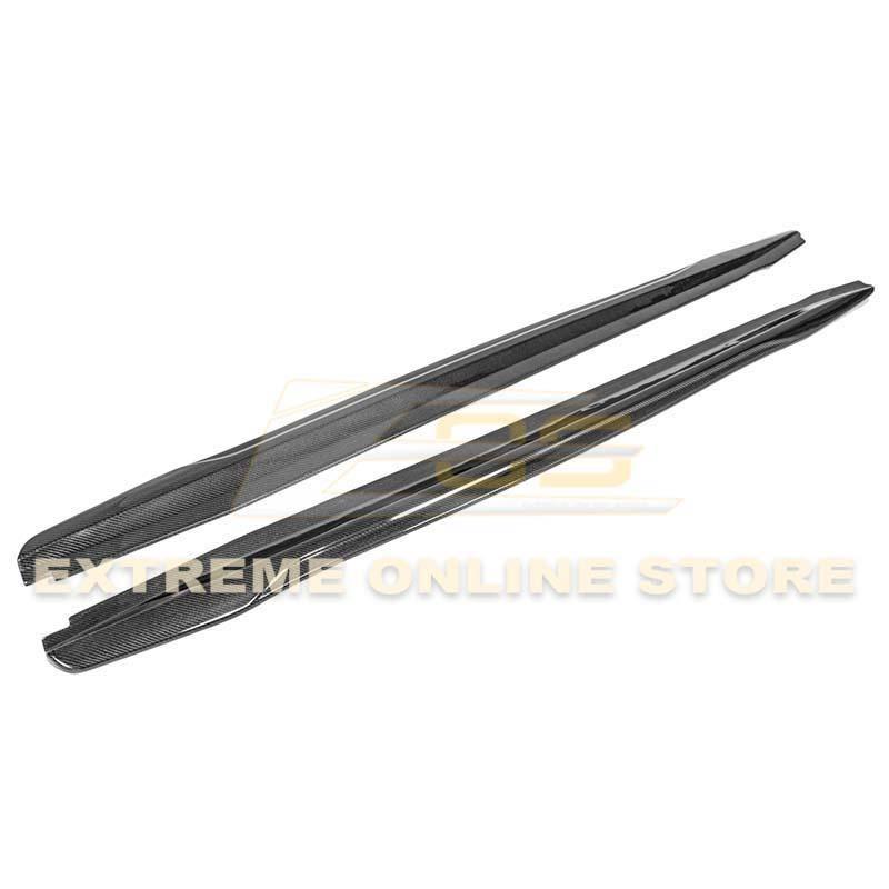 2016-19 Cadillac ATS-V Carbon Fiber Side Skirts Rocker Panels