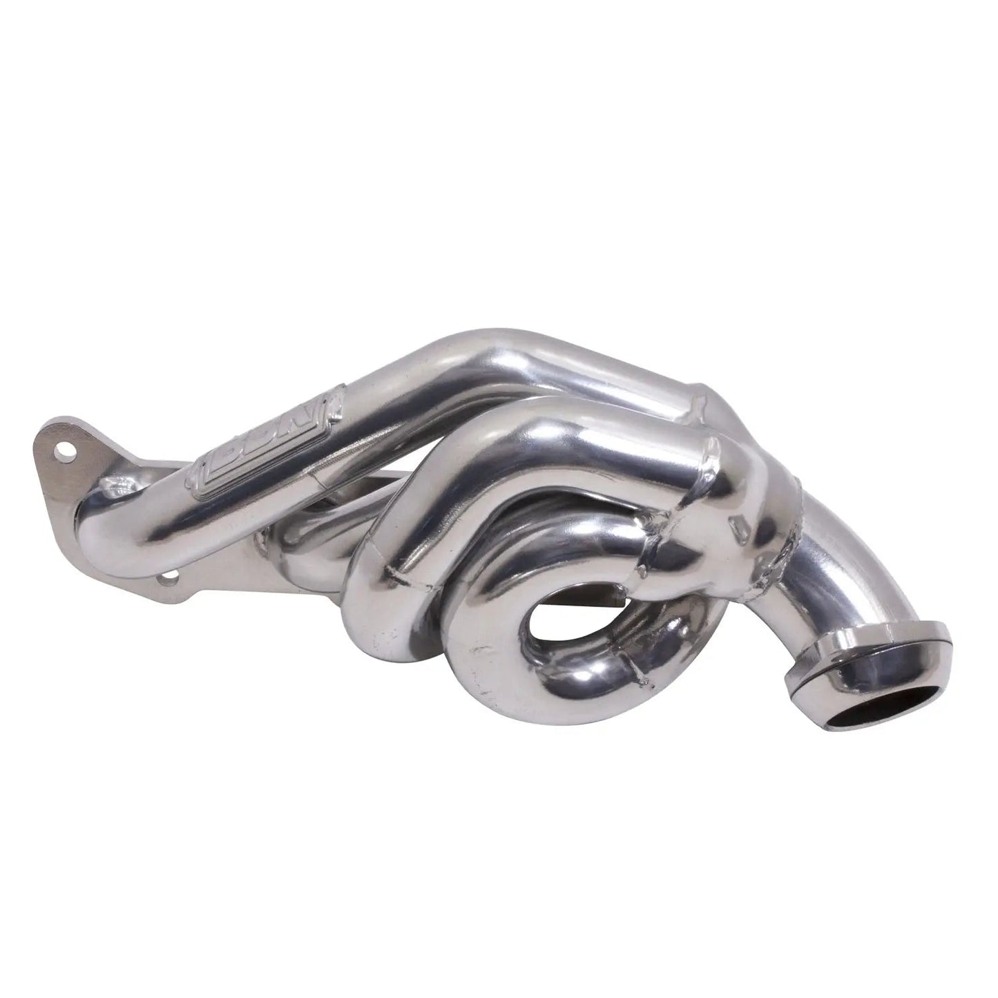 Ford F150 5.0 Coyote 1-3/4 Shorty Tuned Length Exhaust Headers Polished Silver Ceramic 11-14