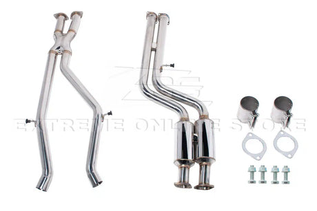 EOS 2014-2019 BMW F80 M3 F82 M4 Resonated Mid Pipe Exhaust