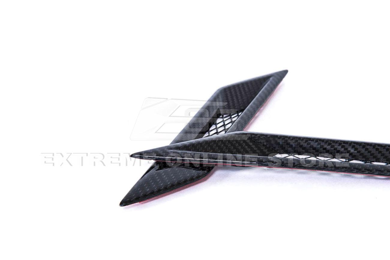 2009-15 Cadillac CTS-V Carbon Fiber Side Bumper Fender Vents