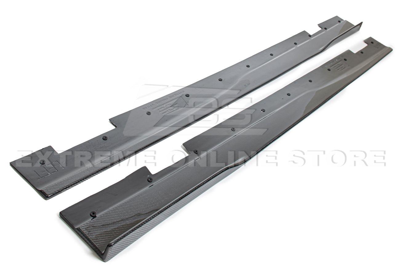 2008-09 Pontiac G8 Carbon Fiber Front Splitter & Side Skirts