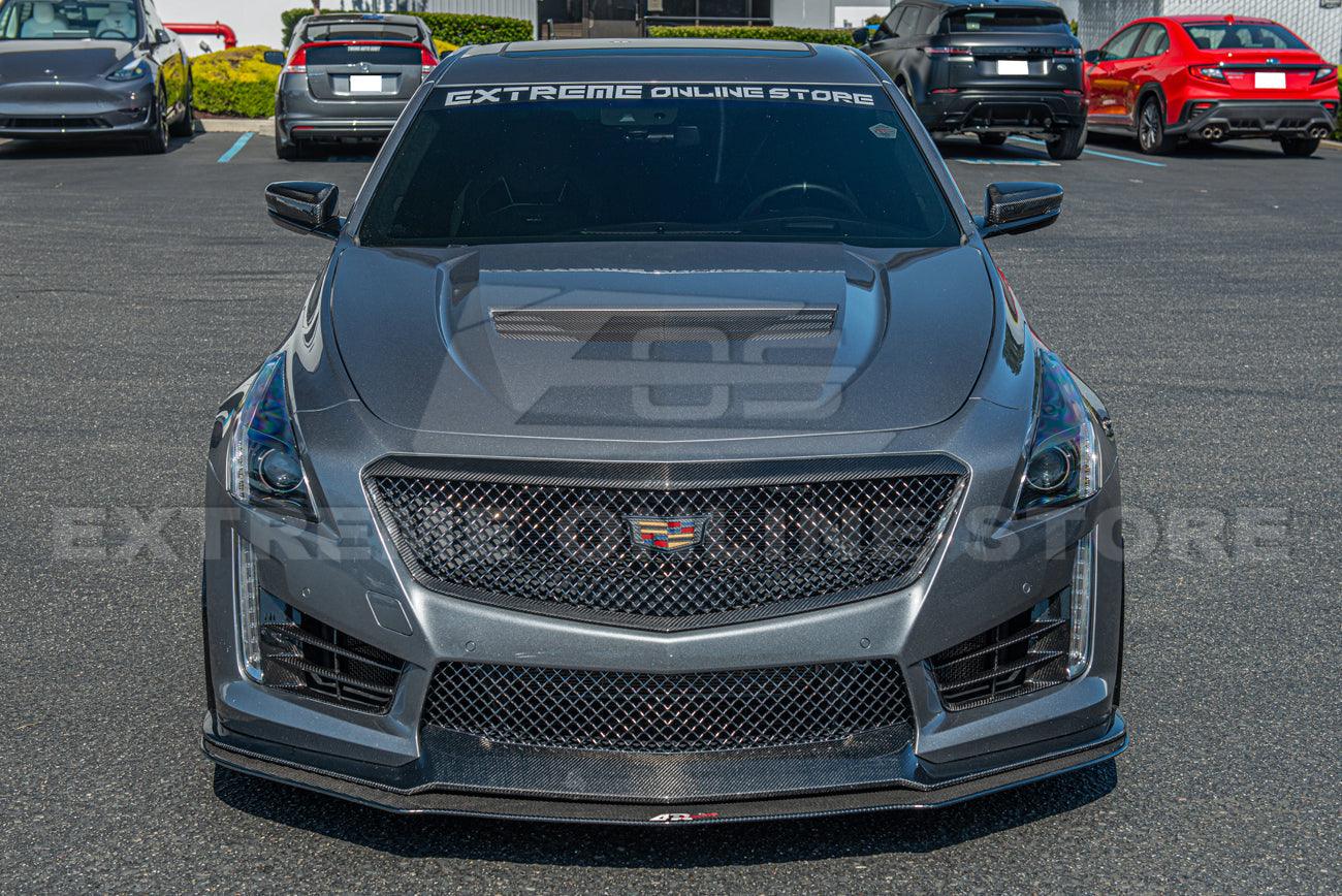 2016-19 Cadillac CTS-V Carbon Fiber Front Grille Insert