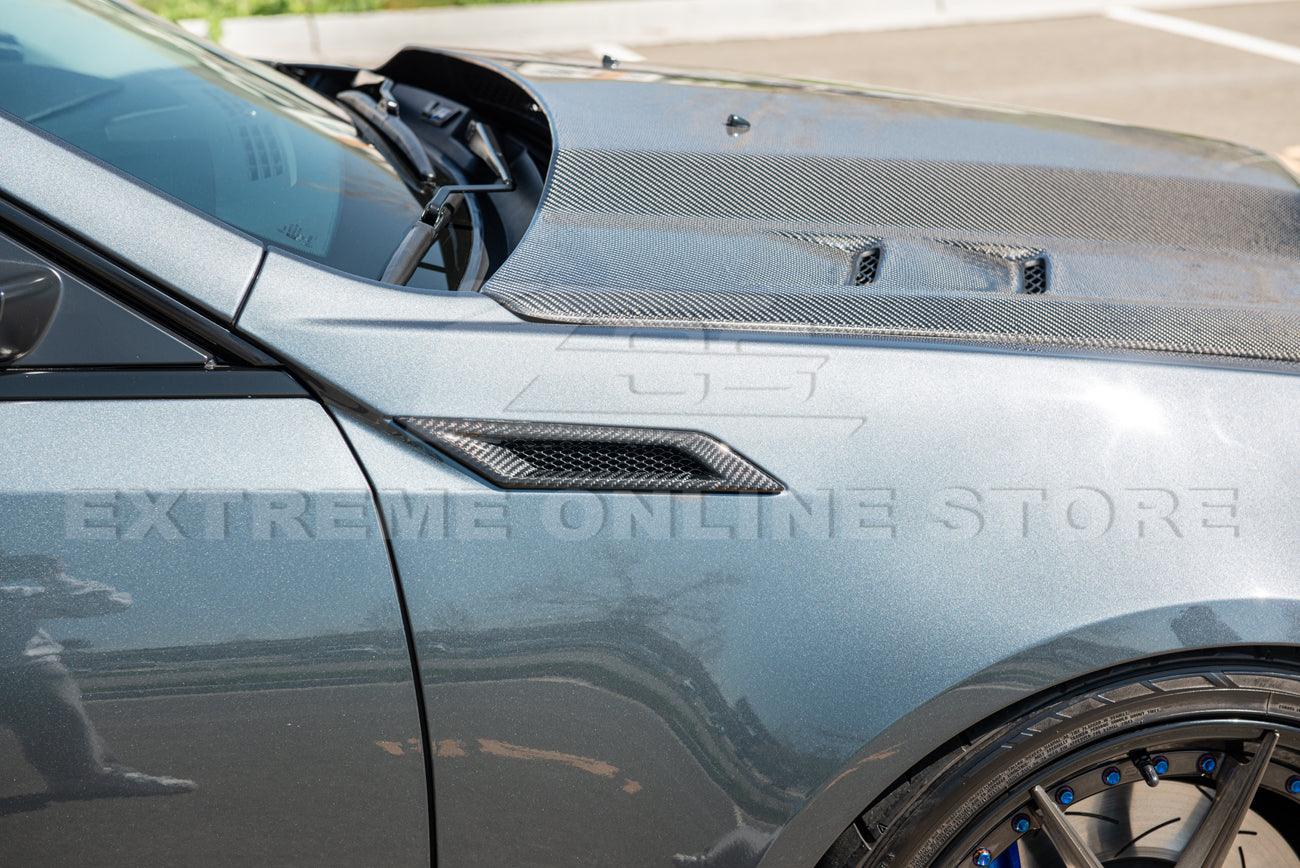 2009-15 Cadillac CTS-V Carbon Fiber Side Bumper Fender Vents