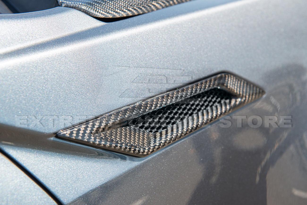 2009-15 Cadillac CTS-V Carbon Fiber Side Bumper Fender Vents