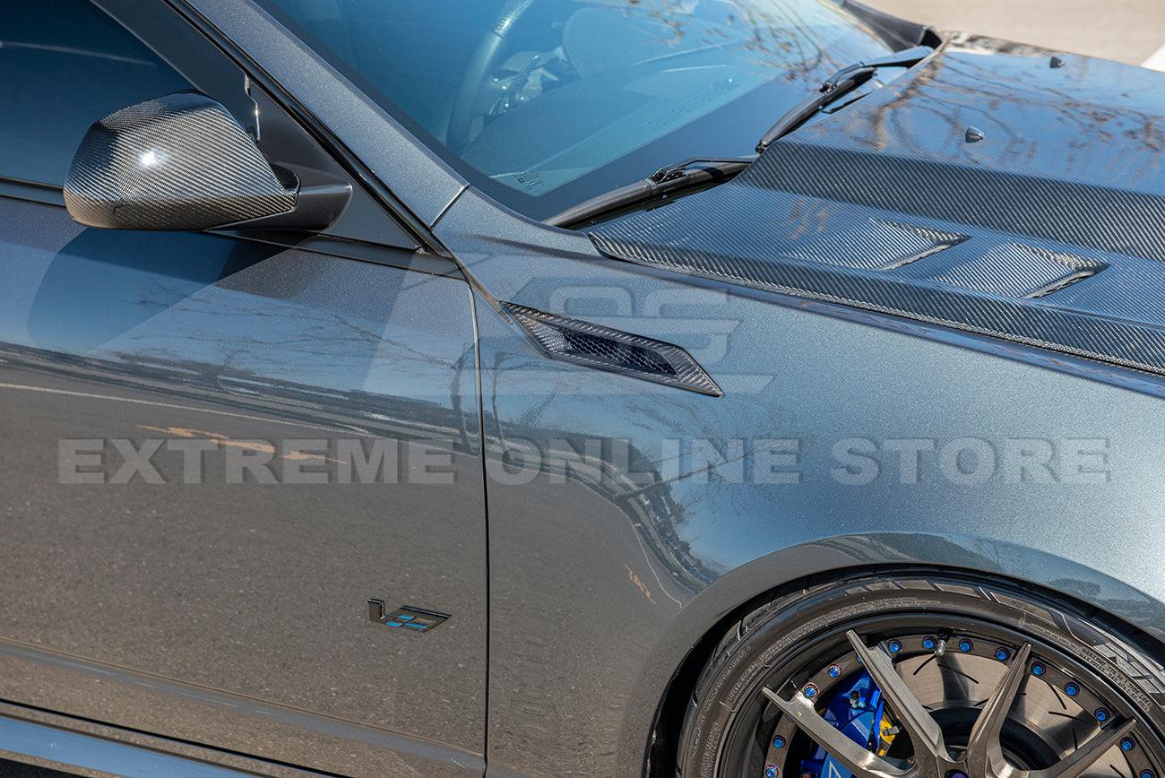 2009-15 Cadillac CTS-V Carbon Fiber Side Bumper Fender Vents