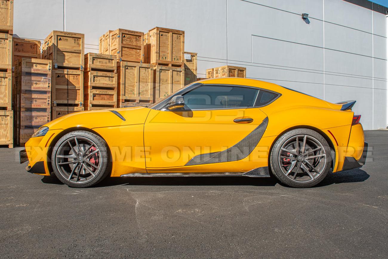 2020-Up Toyota Supra A90 CF Edition Side Skirts