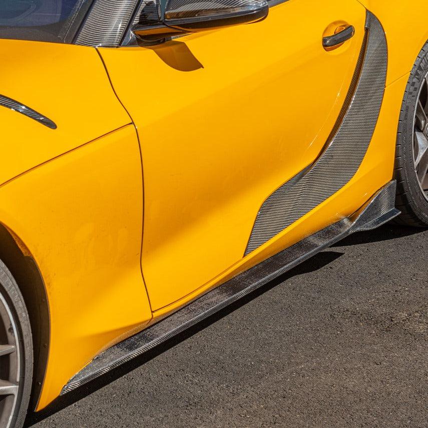 2020-Up Toyota Supra A90 CF Edition Side Skirts