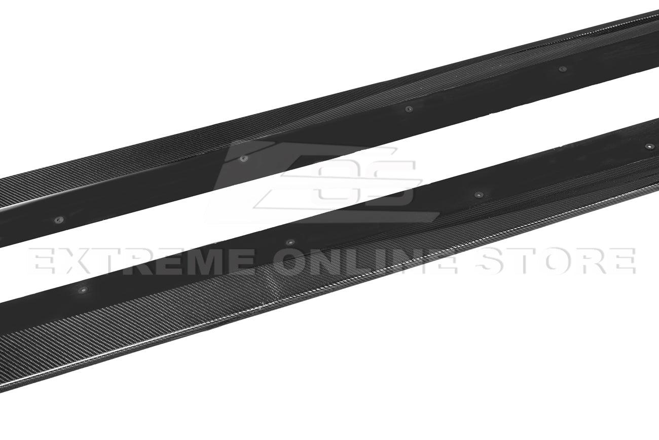 2013-17 Chevrolet SS Carbon Fiber Side Skirts Rocker Panel