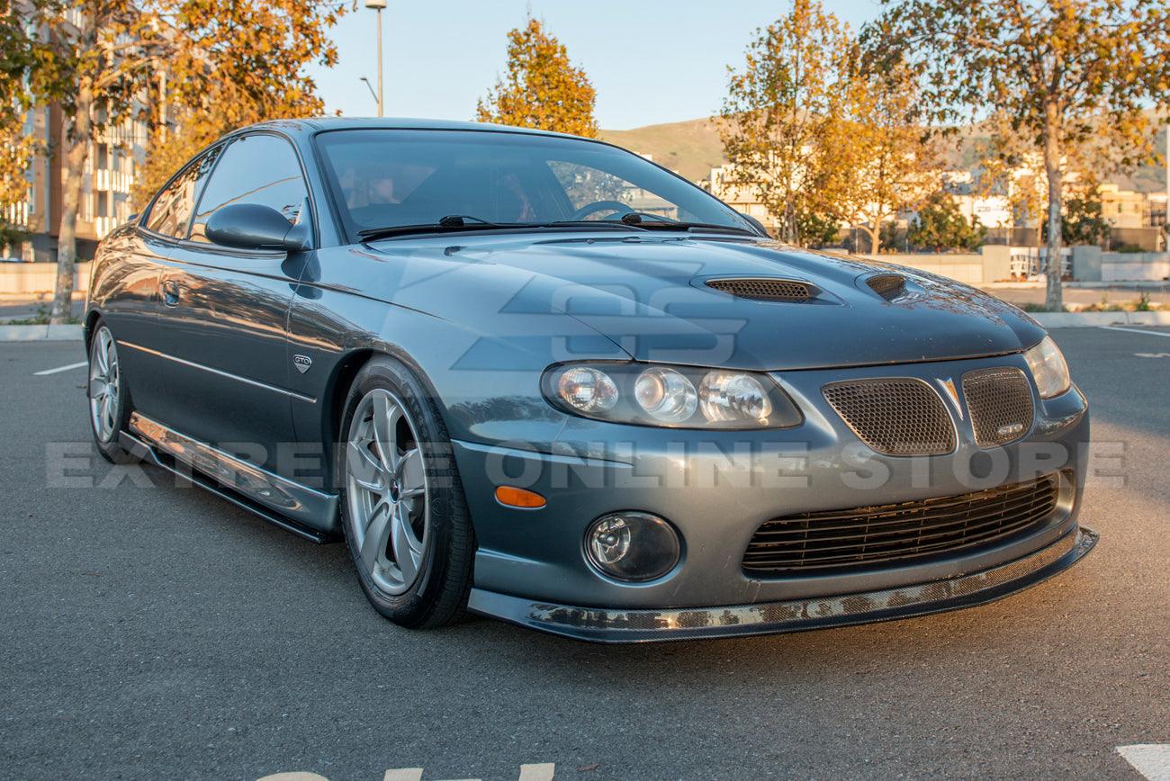 2004-06 Pontiac GTO Carbon Fiber Front Splitter Lip Ground Effect