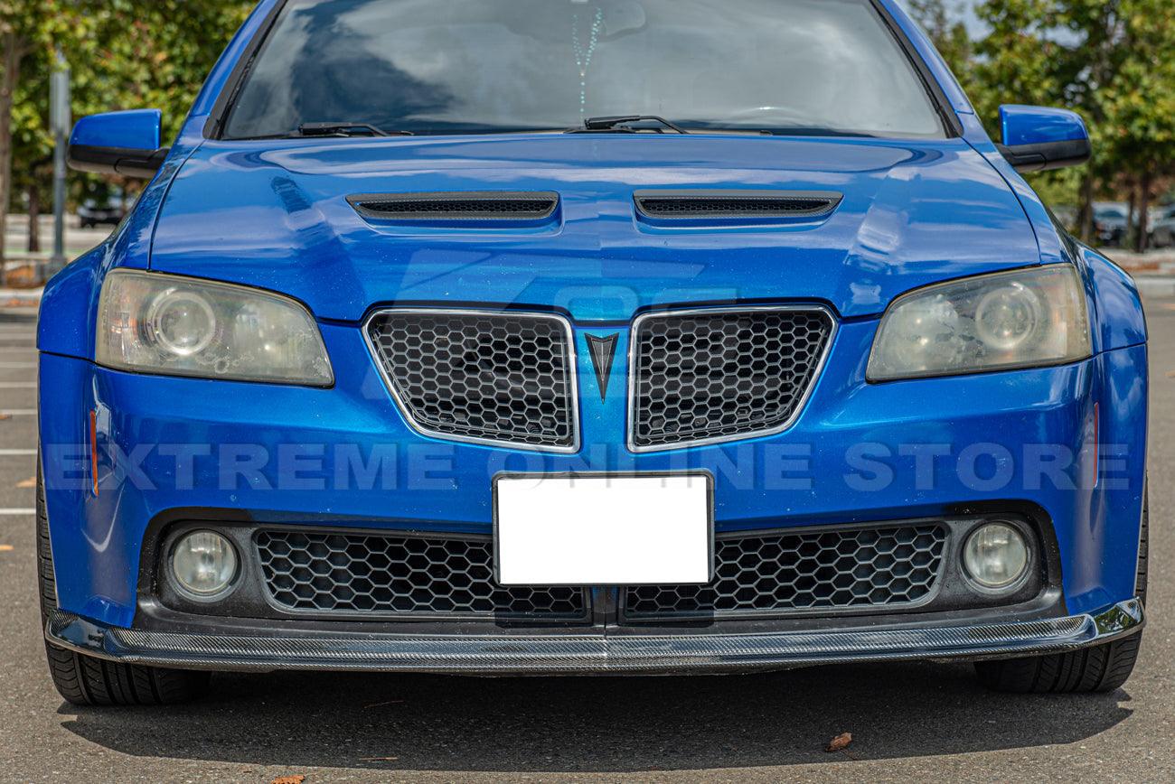 2008-09 Pontiac G8 Carbon Fiber Front Splitter & Side Skirts