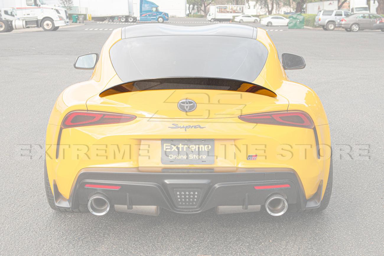 2020-Up Toyota GR Supra Carbon Fiber Rear Trunk Wing Spoiler