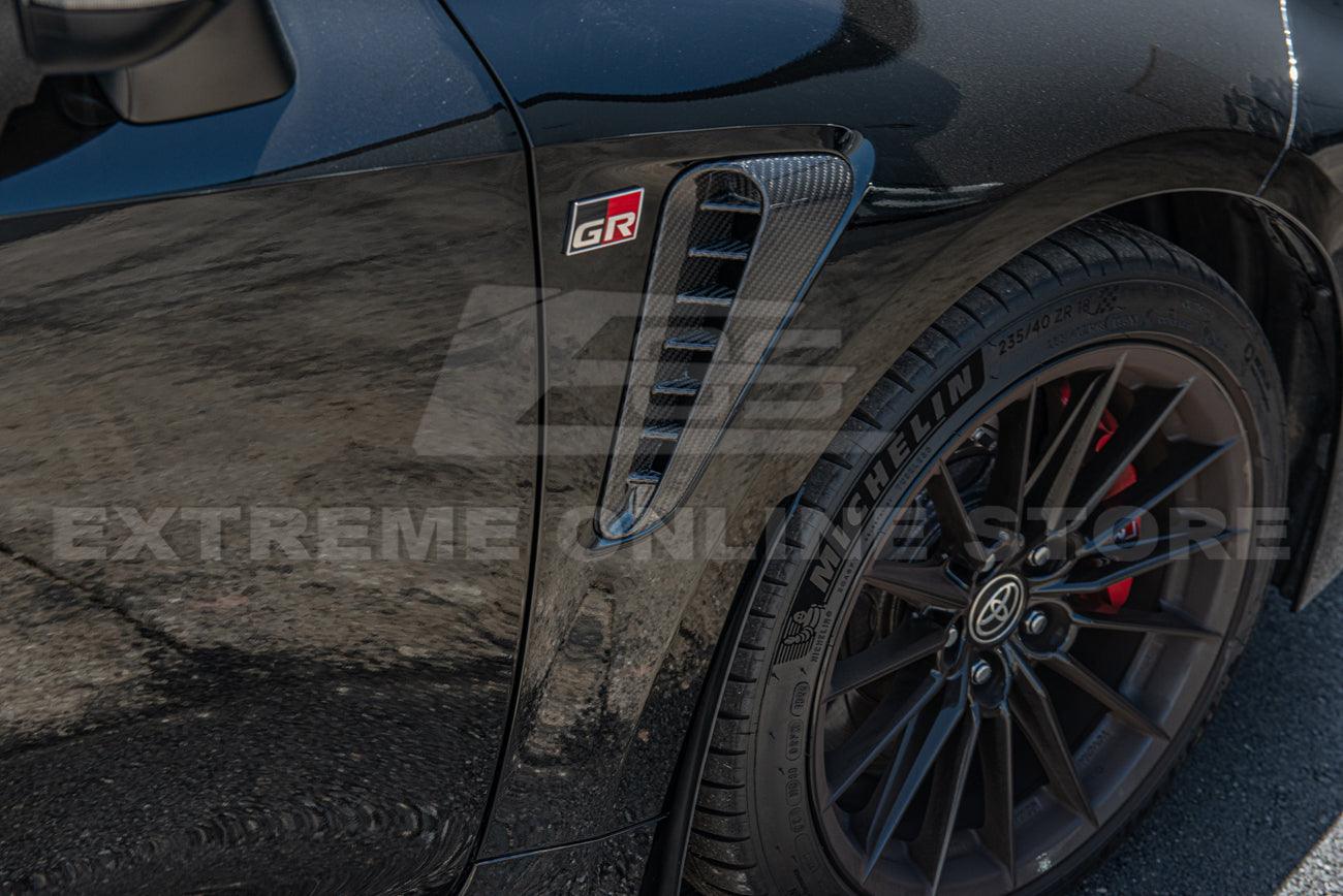 2023-Up GR Toyota Corolla Carbon Fiber Side Door Fender Vent Trim