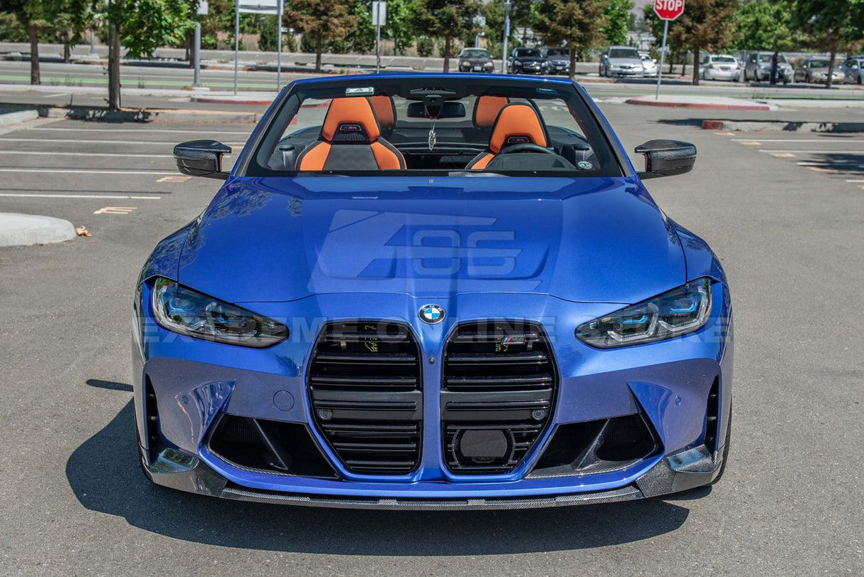 2021-Up BMW G80 M3 G82 G83 M4 Carbon Fiber Front Lip Splitter & Side Skirts