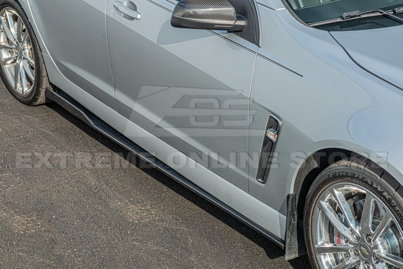 2013-17 Chevrolet SS Carbon Fiber Side Skirts Rocker Panel