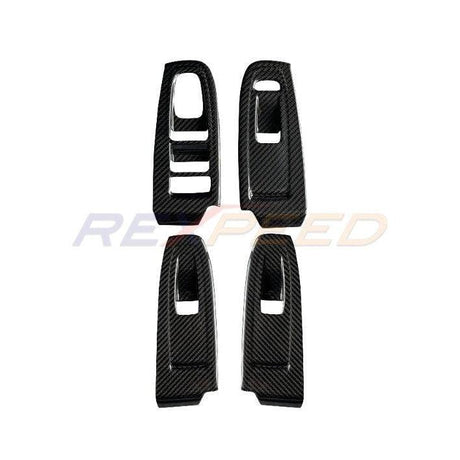 2022+ WRX S4 (VB) Dry Carbon Window Switch Panel Cover (LHD)