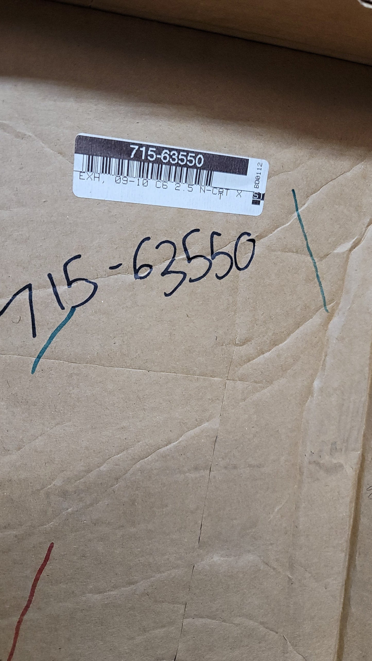 Dynatech 715-63550 2.5" SuperMAXX Non Catted Mid-Pipe for 2009-2013 Corvette 6.2L V8