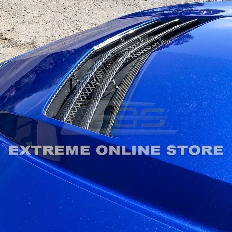 2016-Present Cadillac CTS-V Carbon Fiber Hood Vent