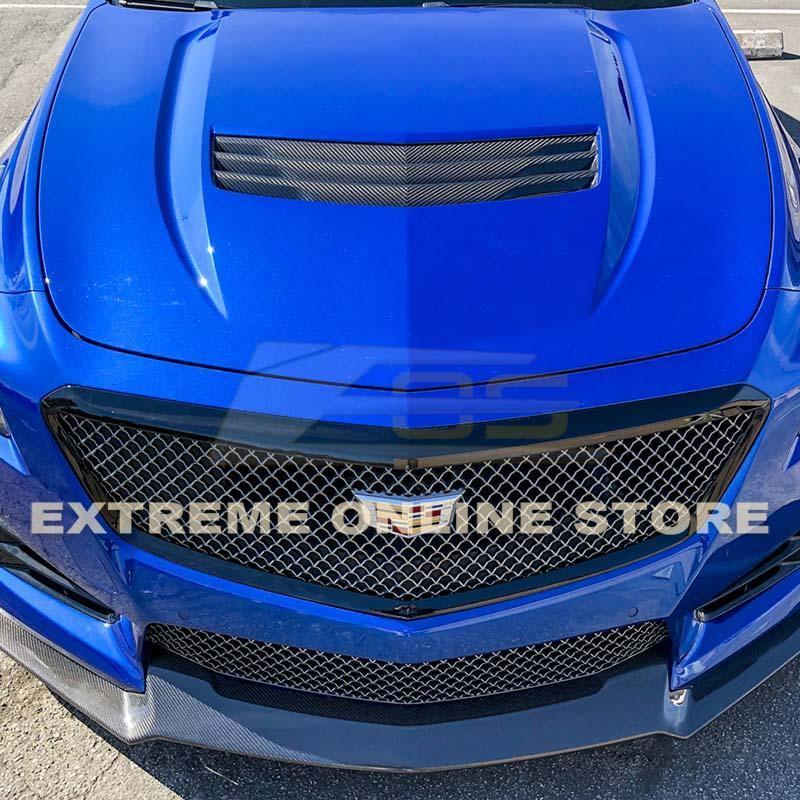 2016-Present Cadillac CTS-V Carbon Fiber Hood Vent