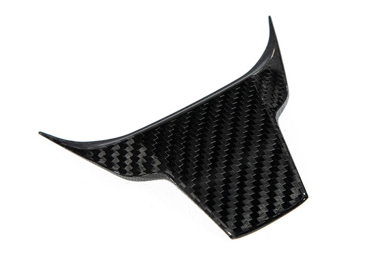 OLM Carbon Fiber Lower Steering Wheel Cover (Gloss Finish) - 2016 - 21 Honda Civic / 2017-21 Honda Civic Type R