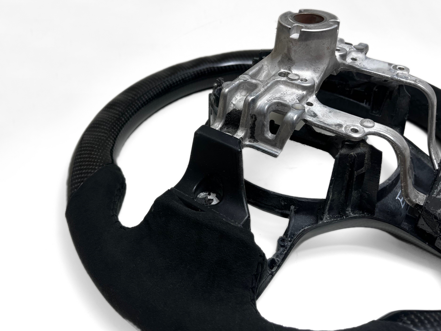 Mitsubishi EVO X Carbon Fiber Steering Wheel Option 3