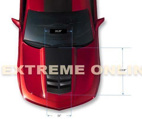 2010-15 Chevrolet Camaro Replacement Hood Insert