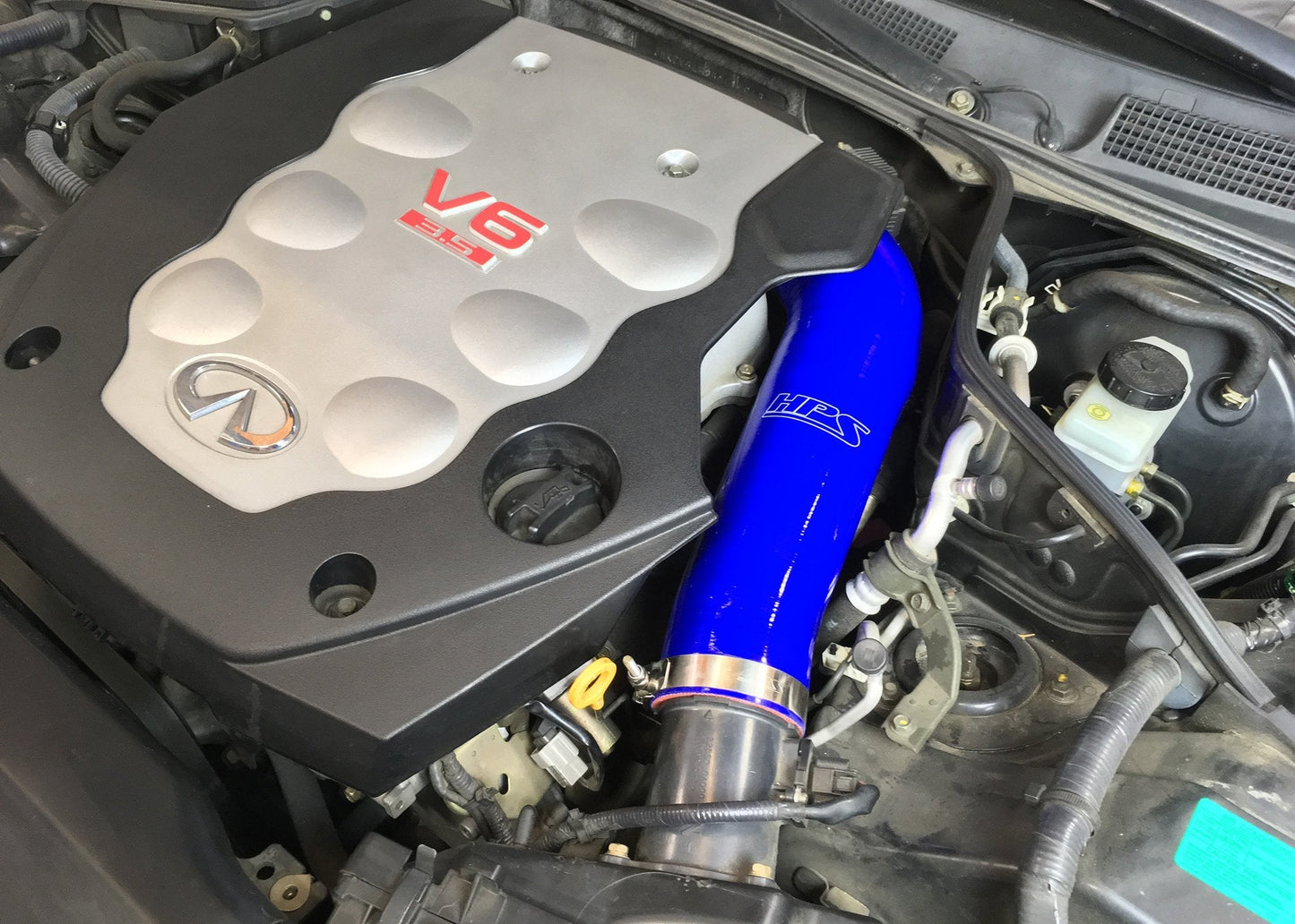 HPS Silicone Post MAF Air Intake Hose Kit Infiniti 03-06 G35 Sedan 3.5L V6, 57-1592