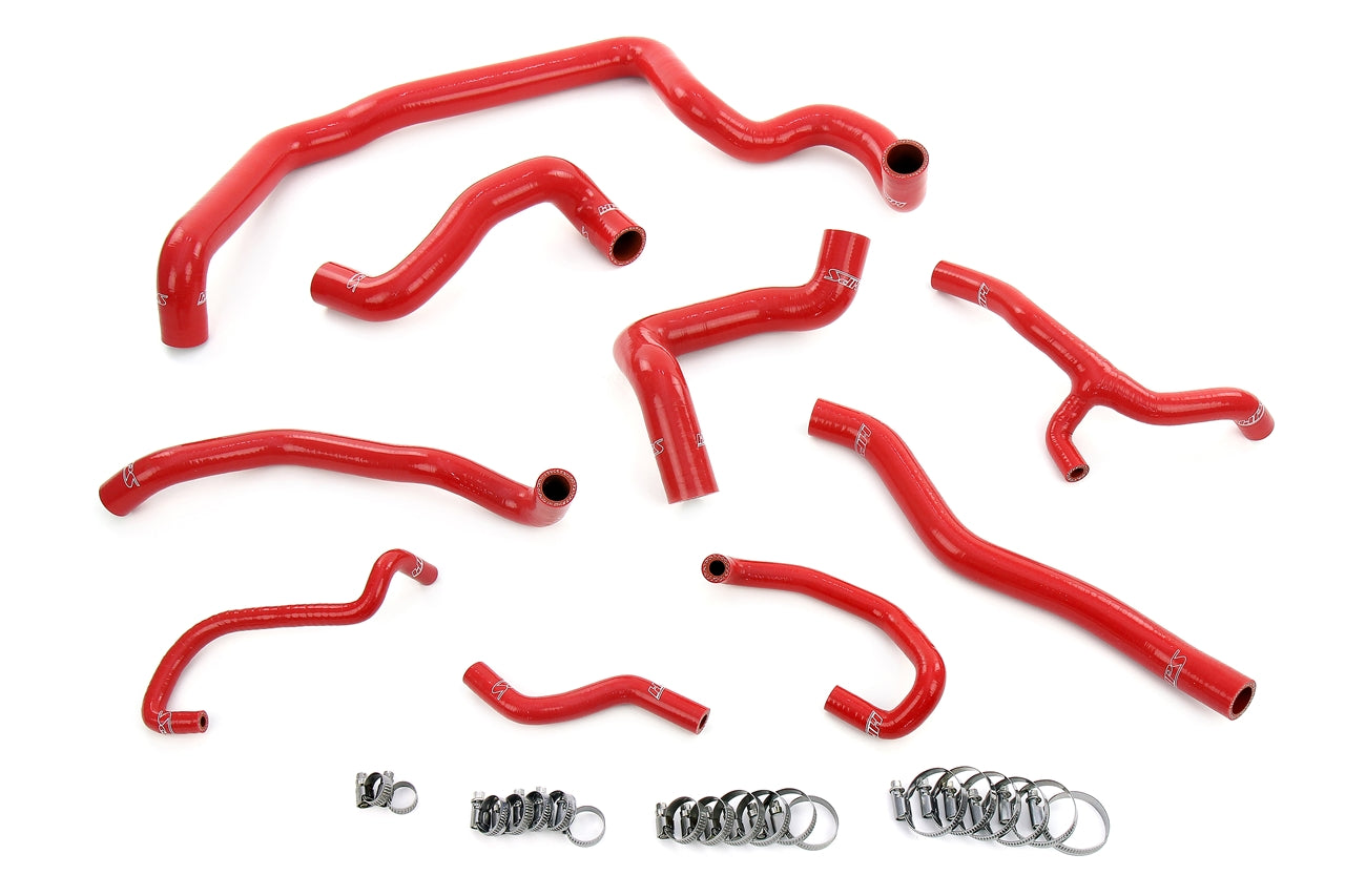 HPS Silicone Radiator, Heater, Water Pump, and Expansion Tank Coolant Hose Kit Mini 07-15 Cooper 1.6L Turbo Manual Trans.